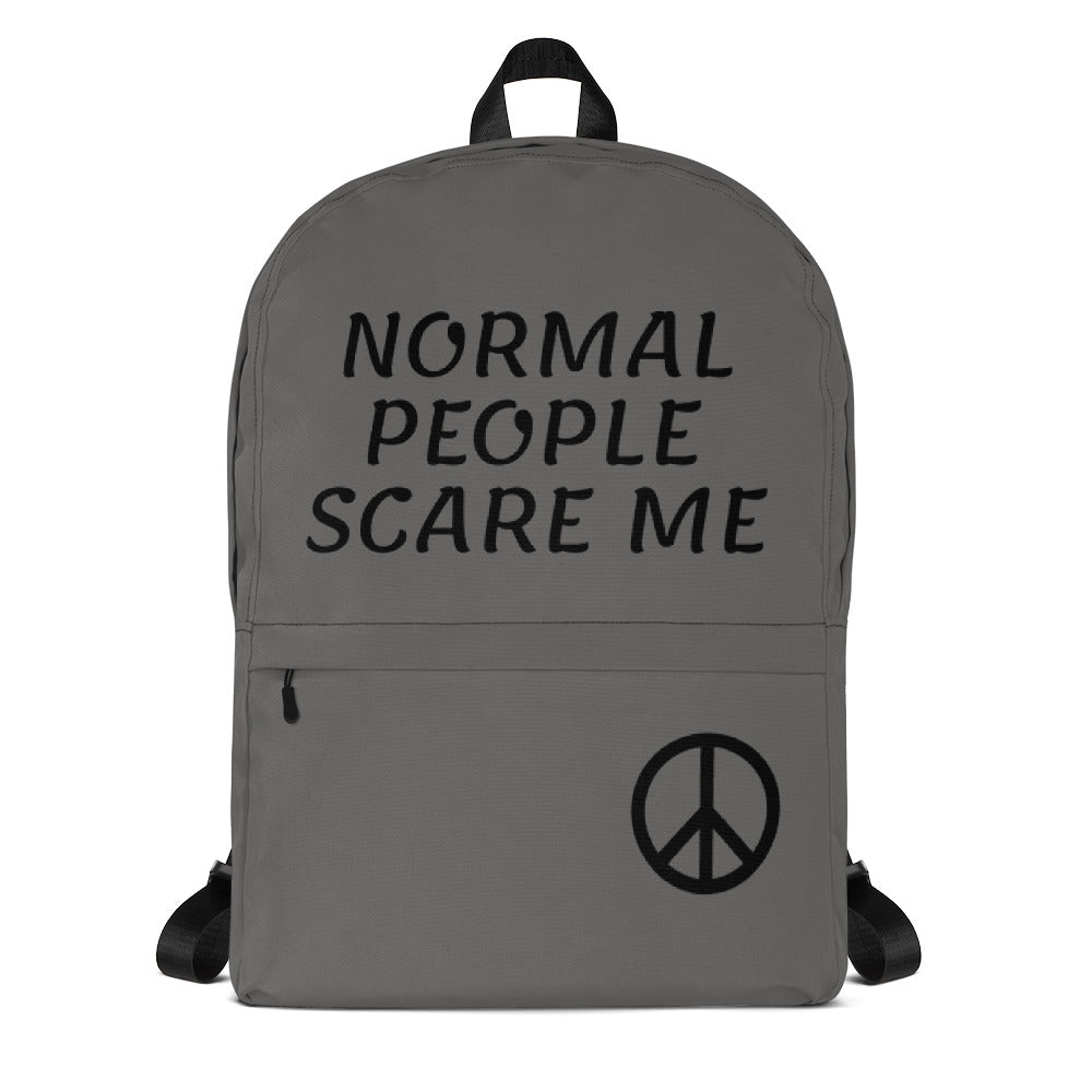 NORMAL PEOPLE SCARE ME Backpack