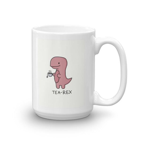TEAREX TREX COFFEE Mug, Ceramic TRex Coffee Mug. Dinosaur Funny Coffee Mug For Kids